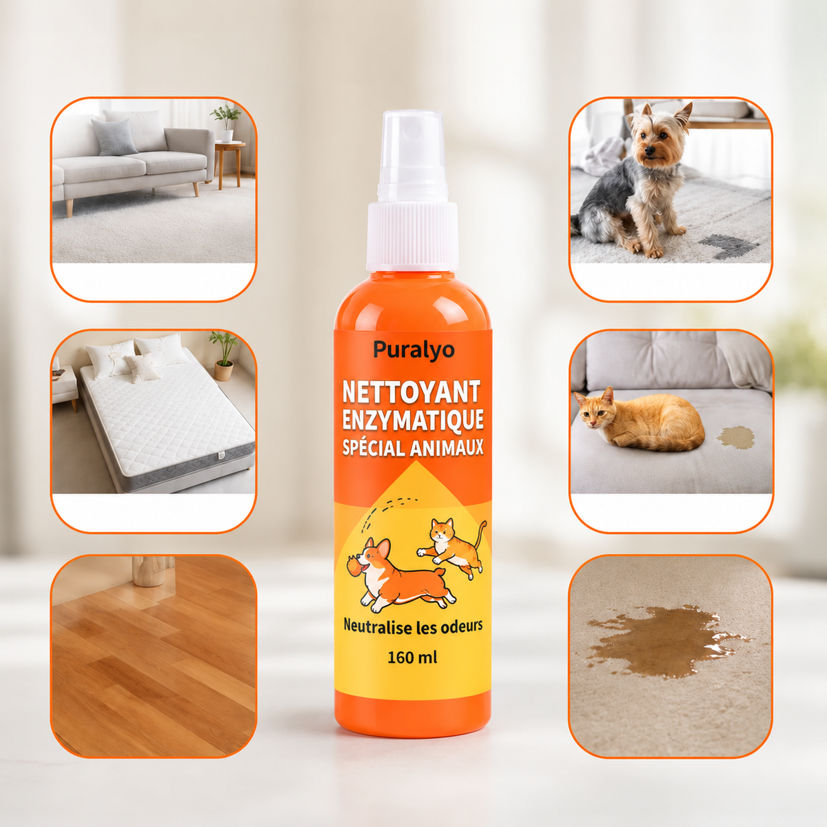 Nettoyant Enzymatique - spécial animaux